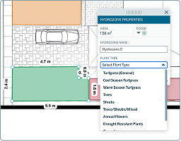 Add plant types to hydrozones